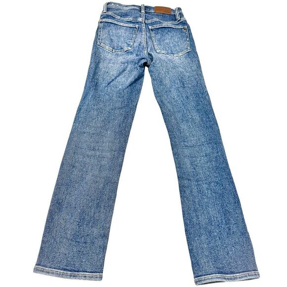 Madewell The Perfect Vintage Jean Wash Dark Denim Zip Fly Size 24 - Picture 3 of 8